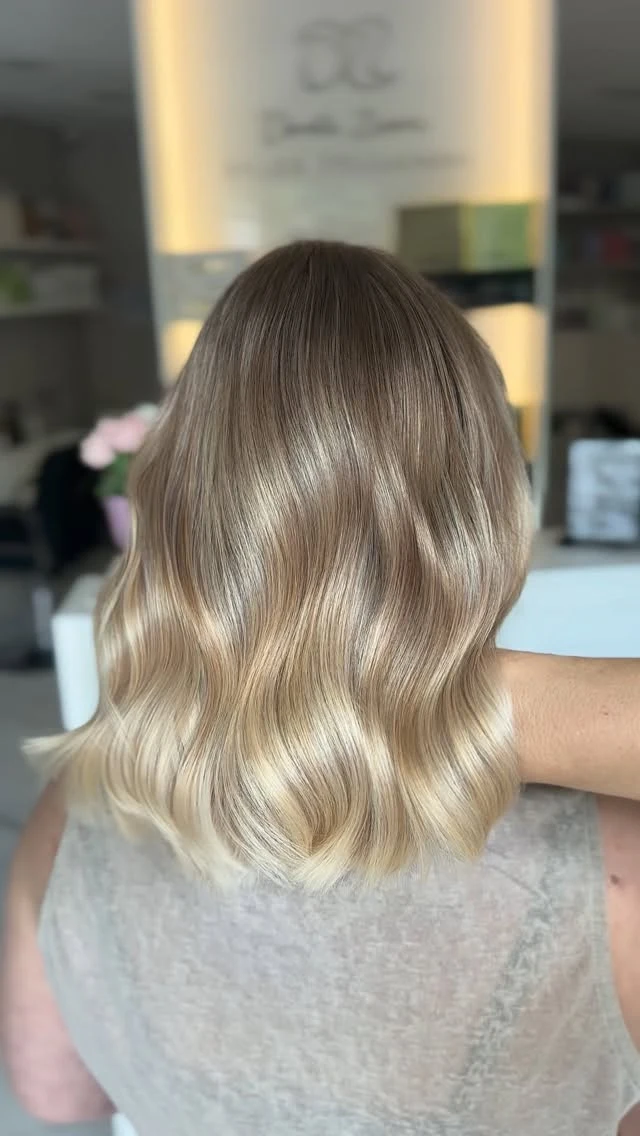 Koloryzacja blond - realizacja salonu