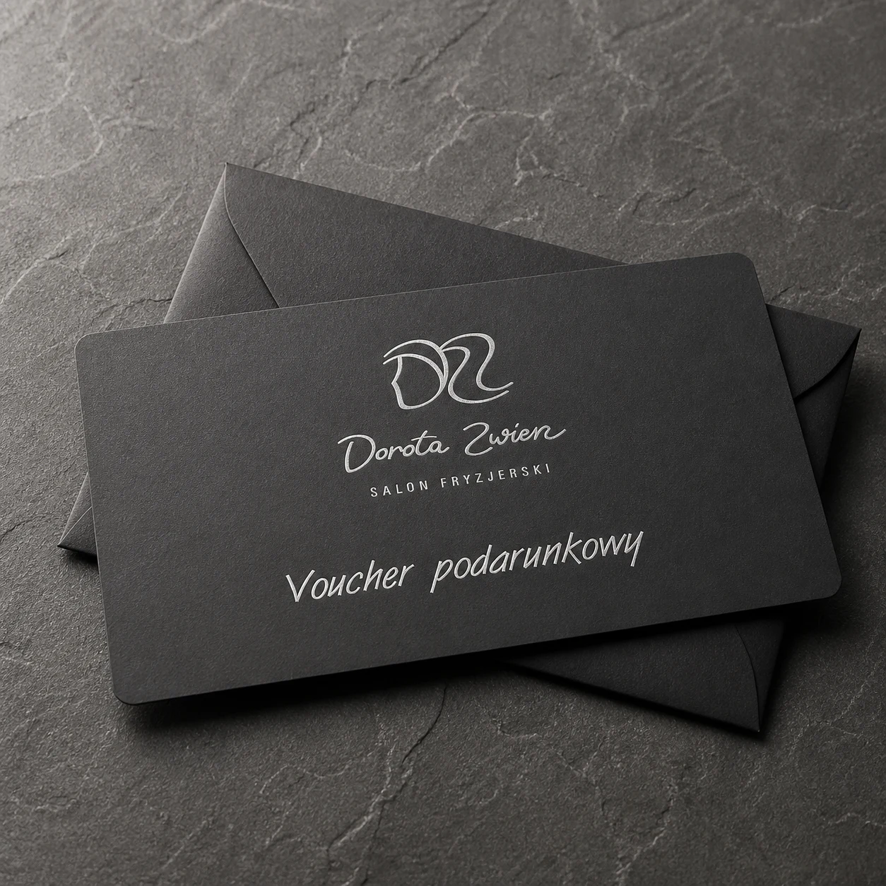 Grafitowy voucher podarunkowy Dorota Zwierz